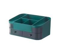 Rangement Maquillage Pinceaux Boîte De Rangement Multifonctionnelle Grande Capacité pour Cosmétiques, Rouges À Lèvres Et Produits Soins La Peau Organisateur Cosmétique Chambre(Grün)