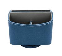 Rangement Maquillage Pinceaux Boîte de Rangement multifonctionnelle pour Bijoux, cosmétiques, Rouges à lèvres, Colliers, bagues, Boucles d'oreilles Organisateur Cosmétique Chambre(Blue)