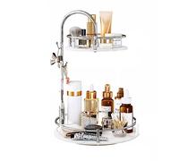 Rangement Maquillage Support de rangement for organisateur de comptoir de salle de bain, plateau d'organisation de maquillage, support à épices for comptoir de cuisine, organisateur de comptoir à 2 ni