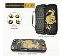 Rangement Monster Hunter Pour Nintendo Switch Oled,De Tran,Coque De Protection Pour Accessoires De Jeu,2022 - Type L(Normal Switch)
