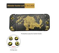 Rangement Monster Hunter Pour Nintendo Switch Oled,De Tran,Coque De Protection Pour Accessoires De Jeu,2022 - Type E(Switch Oled)