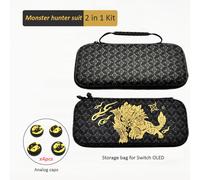 Rangement Monster Hunter Pour Nintendo Switch Oled,De Tran,Coque De Protection Pour Accessoires De Jeu,2022 - Type D
