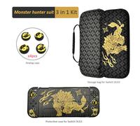Rangement Monster Hunter Pour Nintendo Switch Oled,De Tran,Coque De Protection Pour Accessoires De Jeu,2022 - Type C(Switch Oled)