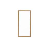 Rangement mural finition blanche et bois clair chêne L30 cm FLEXO