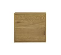 Rangement mural finition bois clair chêne L55 cm FLEXO