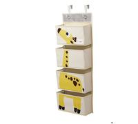 Rangement mural girafe - 3 SPROUTS - Multicolore - Beige - Enfant - Mixte - Rangement mural - Non
