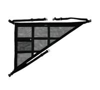 Rangement net pour couverture de voiture - Polyester - Poche en maille - Organiseur de tête - Support de chargement double couche - Système de filet de toit et rangement du véhicule - Idéal pour les