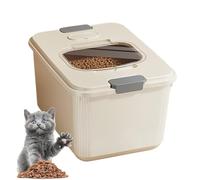 Rangement Nourriture Chien,Seau de Stockage pour Friandises pour Animaux - Conteneur Aliments Étanche Empilable avec Doseur pour Maison, Camping, Manger, Extérieur