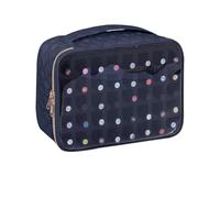 Rangement Onglerie,Rangement Vernis A Ongle 1 boîte de rangement transparente for vernis à ongles - Coffret voyage 40 flacons, en polyester et coton résistant, idéale les amateurs d'ongles(Black)