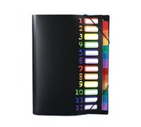 Rangement Papier Administratif Rainbow Accordion File Folder