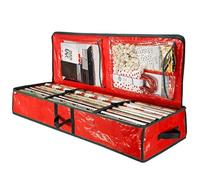 Rangement Papier Cadeau Gift Wrap Storage Bag 40 Inch Long Large Wrapping Paper Storage Box Dust-proof Holiday Accessories Organizer(1pcs)