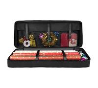 Rangement Papier Cadeau Gift Wrap Storage Containers Dustproof Zippered Wrapping Paper Waterproof Pouches 600D Oxford Cloth Bags For Gift