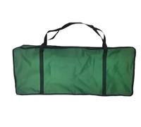 Rangement Papier Cadeau Oxford Fabric Storage Bag Folding Solid Color Decoration Organiser Large-capacity With Reinforced Handle Wrapping Paper Containers(Green)