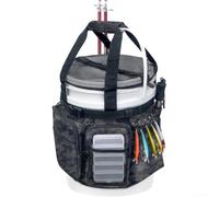 Rangement Pêche 87x28cm Tissu Oxford Résistant Rangement Pêche | Dimensions 87x28cm, grande capacité, organisation optimale, léger