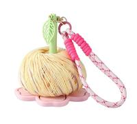 Rangement portable pour laine - Performance professionnelle mains libres, design compact et léger, crochet pivotant renforcé + bracelet facile à saisir, outil de crochet pour studio et pique-nique en