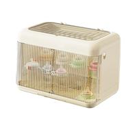 Rangement pour biberons - Organiseur en polypropylène transparent, étagère de séparation réglable, boîte à biberons hermétique, égouttoir pour design de plateau | Pour la table de chambre d'enfant