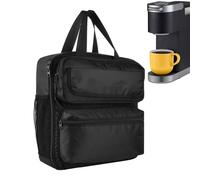 Rangement Pour Cafetière - Matériau Synthétique Gris Foncé, Composant De Protection Pour Appareils Électroménagers, Dispositif De Bagage Portable, Accessoire De Réinstallation Résidentielle Robuste |