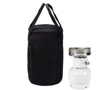 Rangement pour camping : étui de rangement cylindrique de 40 x 27 x 26 cm, étuis de transport cylindriques portables 900D avec poignées pour cuisiner en plein air, voyage, pique-nique, P