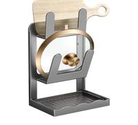 Rangement Pour Couvercles De Poêle - Protection De Verticale Avec Puisard, Cadre Compact À Hauteur De Plafond, Garde-manger Pour Armoire Culinaire De Paillasse, Bistro Plat De Résidence | Un