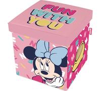 Rangement pour jouets Disney Minnie 30×30×30 cm