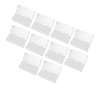 Rangement pour Lames de Rasoir 10 Pièces, Conteneur Écologique en Plastique Léger, Porte Lames Sécurisé pour Salon de Coiffure, Récupération Sûre des Usagées