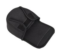 Rangement pour moulinet de pêche | Manchons de support pour appâts - Pochette d'accessoires de pêche, pour eau salée, eau douce, lac, rivière, étang, plage, rivage, bateau, sports de plein air, Noir