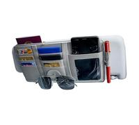 Rangement pour Pare-Soleil De Voiture | Organisateur De Vide-Poches pour Visière | Sac De Rangement pour Pare-Soleil Véhicule,pour SUV RV Berline Utilisation Quotidienne Voyage Professionnel