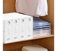 Rangement pour placard à linge, organisateur pour draps de literie,Bac de rangement pliable en lin avec fenêtre - Dossier permettant d'économiser de l'espace sous le lit, les placards, les chambres à