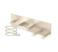 Rangement pour sèche-cheveux et fer à repasser - Organiseur pour appareils de coiffure avec rangement vertical - Pour salle de bain, toilettes, armoires, dortoirs, appartements, fermes