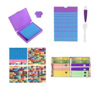 Rangement pour strass | Plateaux de rangement pour strass avec couvercles, boîtes, organiseurs, outils, accessoires pour travaux manuels, perles, bijoux, jeunes, adolescents, garçons, filles, femmes