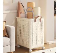 Rangement Pour Tapis De Yoga Support Pliable De Tapis De Yoga Avec Des Roues, Panier Pour Tapis De Yoga/ Bac À Linge Pour Salle De Sport À Domicile, Rangement D'entraînement A,37.7*31*50CM
