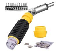 Rangement pour tournevis - Conteneur de sécurisé portable, taille 18 cm, organiseur caché pour clés, argent, coffre-fort secret | Mallette à outils cachée pour voyage, maison, voiture