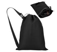 Rangement pour tuyau d'eau de camping-car | Pochette robuste avec cordon de serrage - Housse de transport pour tuyau d'extension portable - Pour jardin, cour, terrasse, garage, ferme, abri de jardin