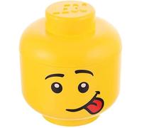 Rangement - Room Copenhagen - 40331726 - Tête de figurine LEGO - Jaune - Plastique - Empilable
