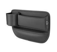 Rangement Siege Voiture Organiseur LatéRal pour SièGe pour Dacia Duster 2 2017-2022 2023, Accessoire Voiture Interieur pour Ranger Téléphones Portables Clés Cartes,Driver's Seat-Black