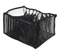 Rangement souple pour vêtements 32x25x17 cm 9 soufflets noir - - ALTOBUY Noir