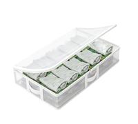 Rangement Sous Lit Couverture Conteneur Pliable Transparent De Type Tiroir