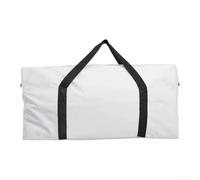 Rangement Table Pliante Imperméable Taille L Rangement Table(White -M) | Tissu Oxford étanche, coutures renforcées, idéal camping , taille L 70x39cm, durable