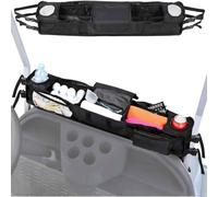 Rangement Voiturette De Golf pour EZGO 2Five 2010-2026 | No-Drilling Golf Cart Front Storage Basket Suspendu Multi-Poches Organisateur Intérieur Accessoires
