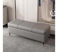 RangementBenchforChambreEntrywayStoolMakeupChairFootofBedStorageHallwayBenchWoodenStorageChestStylishandFunctionFurniture for HomeOrganization
