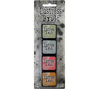 Ranger 15TDPK40378 Tim Holtz Mini Kit de 7 Encres Plastique Multicolore 10 x 2,5 x 1,3 cm
