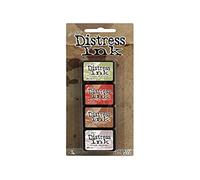 Ranger 15TDPK40415 Tim Holtz Mini Kit de 11 Encres Plastique Multicolore 10 x 2,5 x 1,3 cm