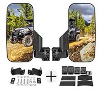 Ranger 570 Ensemble de rétroviseurs de grande taille KEMIMOTOT pour appareils Polaris 2015 2017 2018 avec système de cabine Lock N' Ride