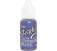 Ranger Cosmic Stickles Colle pailletée en matière synthétique Bleu 2,5 x 2,5 x 7,5 cm
