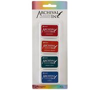 Ranger d'archivage Mini Tampons encreurs kit 1, Multicolore