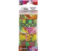 Ranger DINAWASH-63001 Dina Wakley Media Ruban adhésif Washi #4, By The Yard