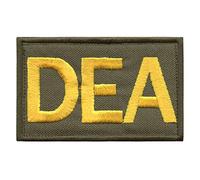 Ranger Green US DEA Federal Agency Drug Enforcement Embroidered Hook Patch
