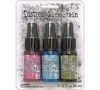 Ranger Ink Pads and Refills Distress Holiday Kit de Teinture mica, Multicolore, Taille unique