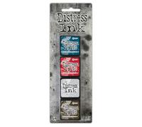 Ranger Ink Tim Holtz - Tampons encreurs Distress - Mini kit d'encre - 18 TDPK82002 version janvier 2024