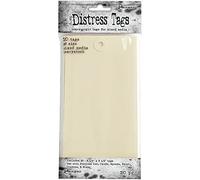 Ranger Mixed Media étiquettes, Beige, Lot de 20